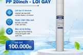 lõi lọc nước PP 20inch 5 micro
