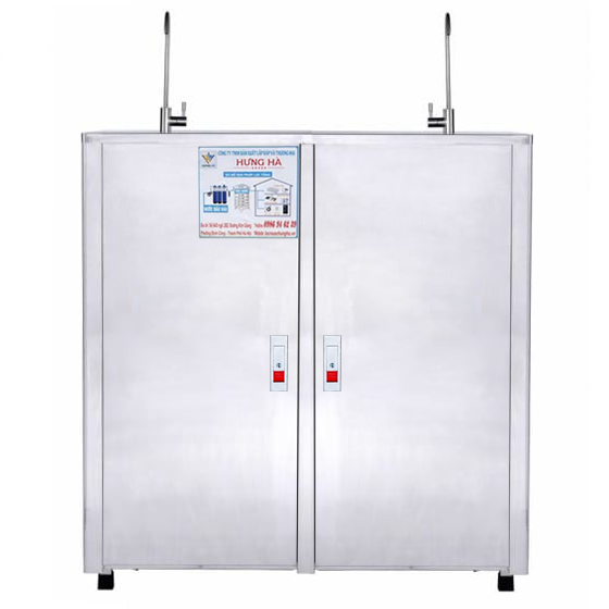 Máy lọc nước RO bán công nghiệp công suất 30L/h có tủ inox