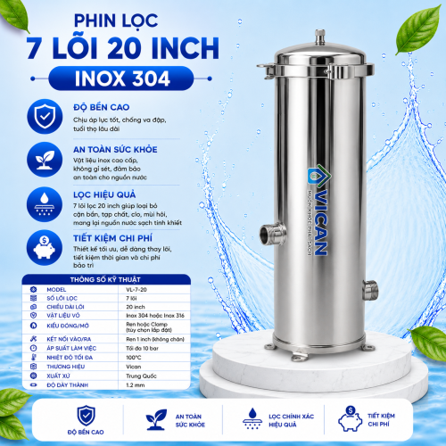 Phin inox 7 lõi