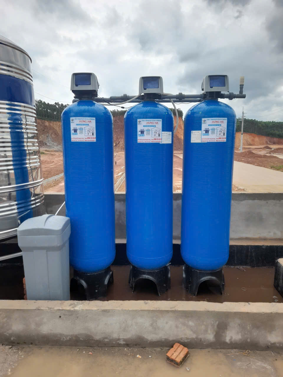 Dàn lọc tổng công nghiệp công suất 4m3/h