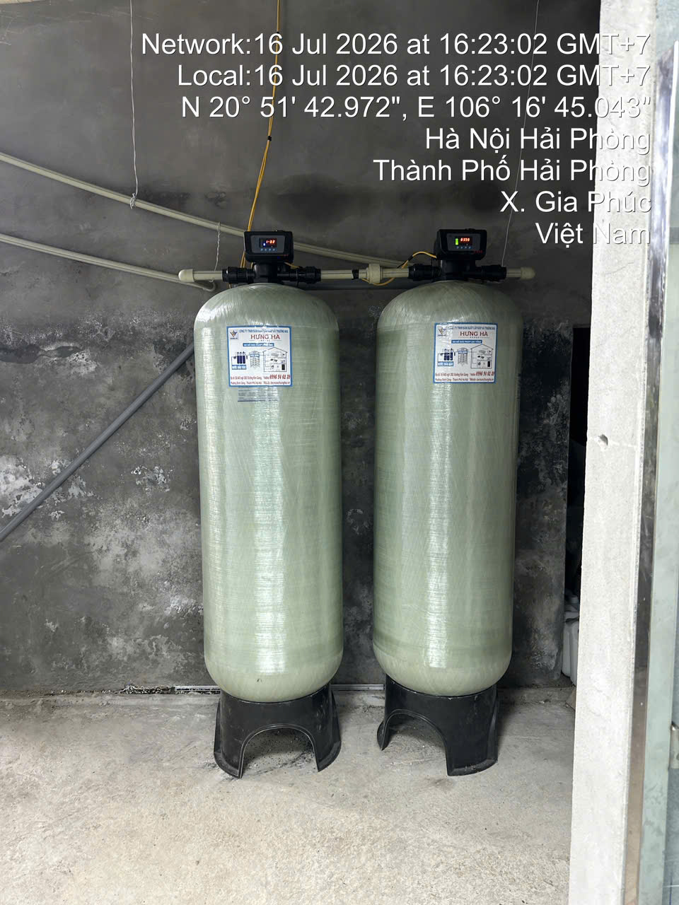 Dàn lọc tổng công nghiệp công suất 6m3/h