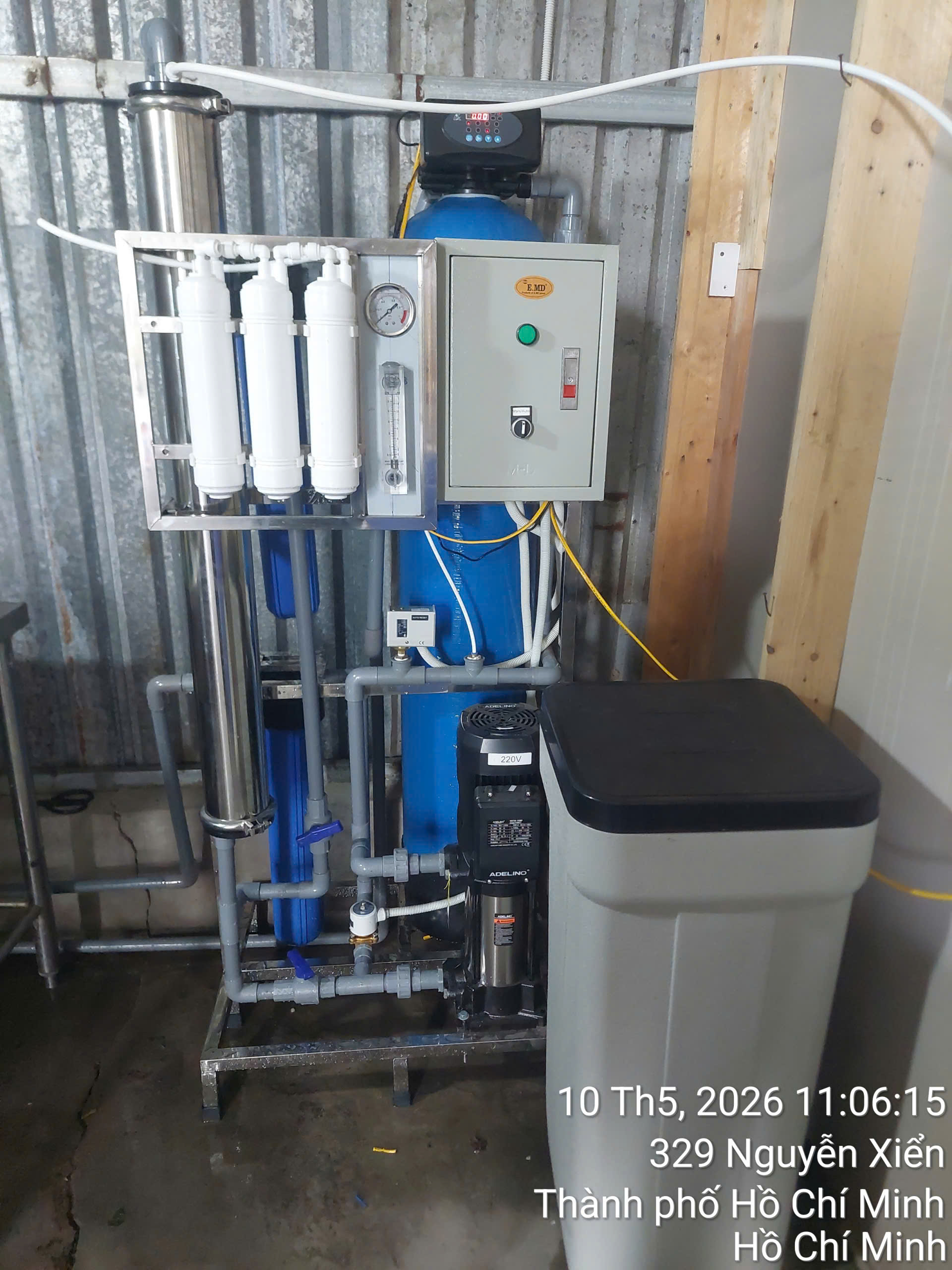 Dàn lọc RO Công nghiệp 200L/h