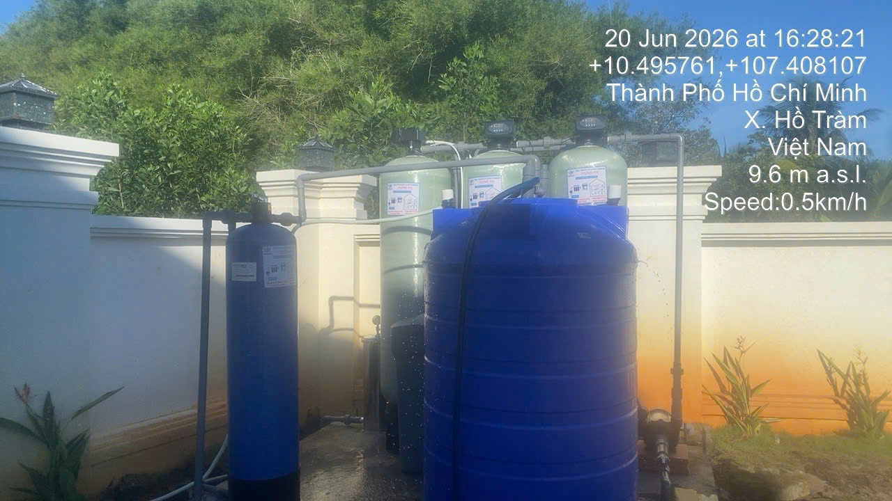 Dàn lọc tổng công suất 5m3/h